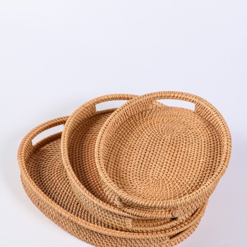 Bộ khay hình tròn